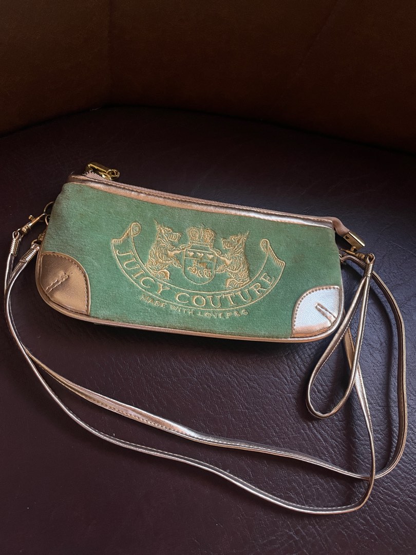 Juicy Couture Apple Green Bag, Women's Fashion, Bags & Wallets