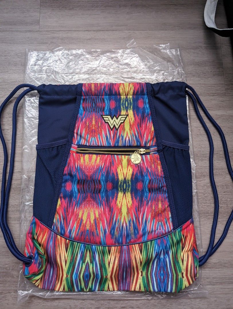 Jujube Grab n Go Drawstring DC Comics WW84 Backpack Wonder Woman 1984