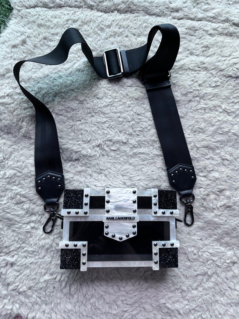 Karl lagerfeld treasure hot sale box bag