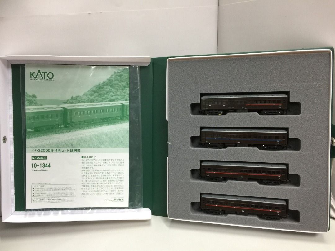 KATO N-GAUGE 10-1344 OHA32000 SERIES 32000形4輛PRECISION RAILROAD