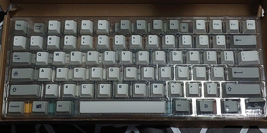 Keycaps 9009 Classic Theme 130 Keys Box 1 (Category: Computer Keyboard) located in Quezon City. Submitted by gabs_a (Listing ID 1278004731, Image 1). Description: Mechanical Kyboard Keycaps Brand: Generic GMK Clone Theme: 9009 Classic Profile: Cherry Pieces: 130 Keys Comes With: Box 2 x Plastic Trays 1 x Plastic Tray Cover 1 x Keycap Puller Note: - As the difference between camera and computer display, there is a discrepancy on the color. - Kindl
