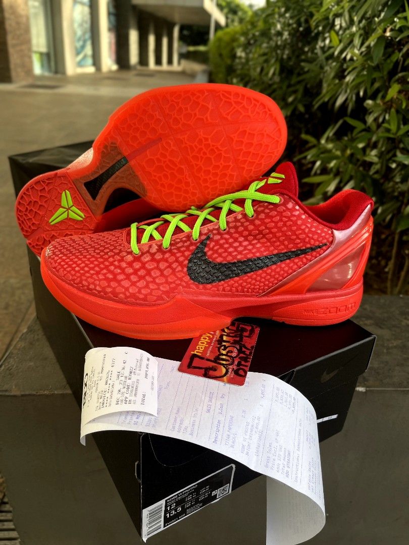 Kobe Red Reverse Kobe 6 protro