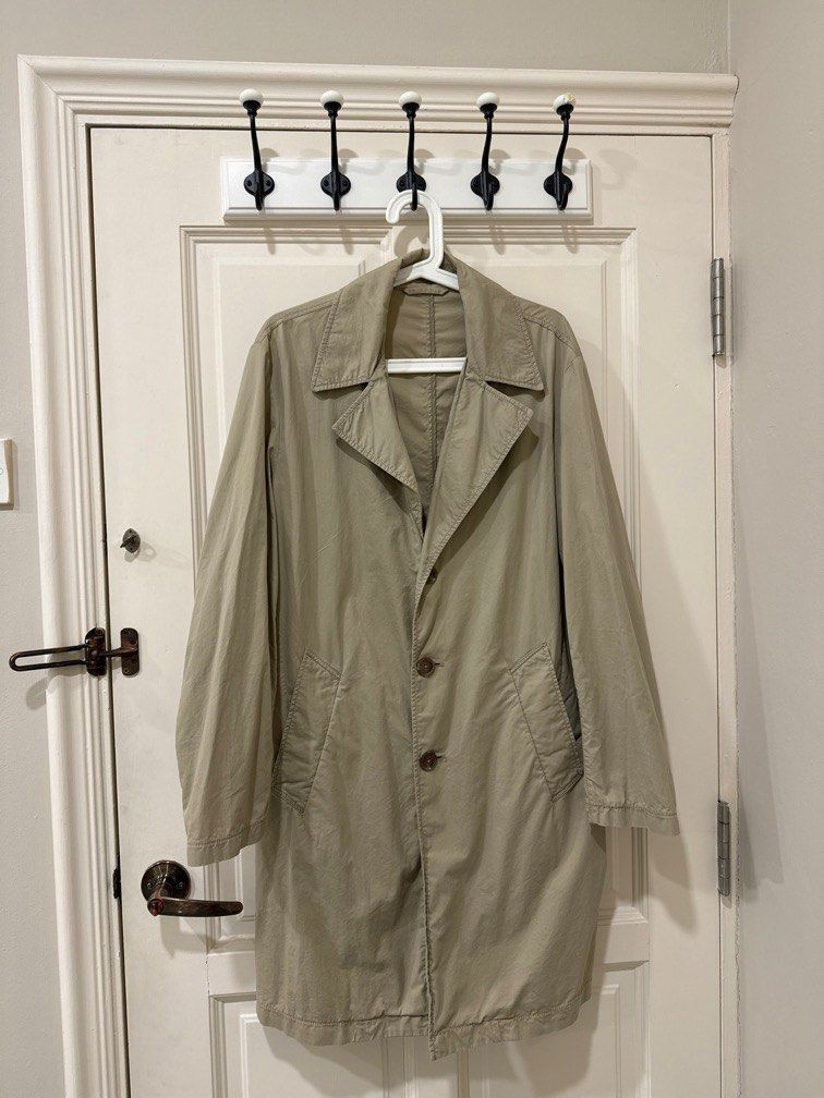 Thin sales trench coat