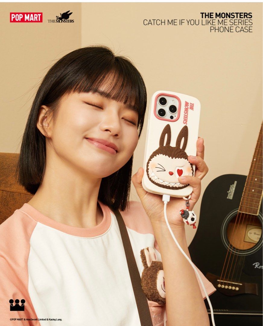 THE MONSTERS LABUBU POPMART IPHONE CASING IPHONE 15 pro max, Mobile