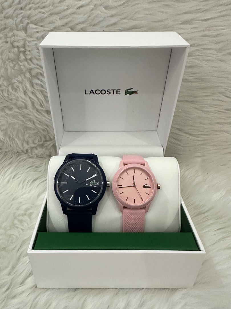 Lacoste couple on sale watch price