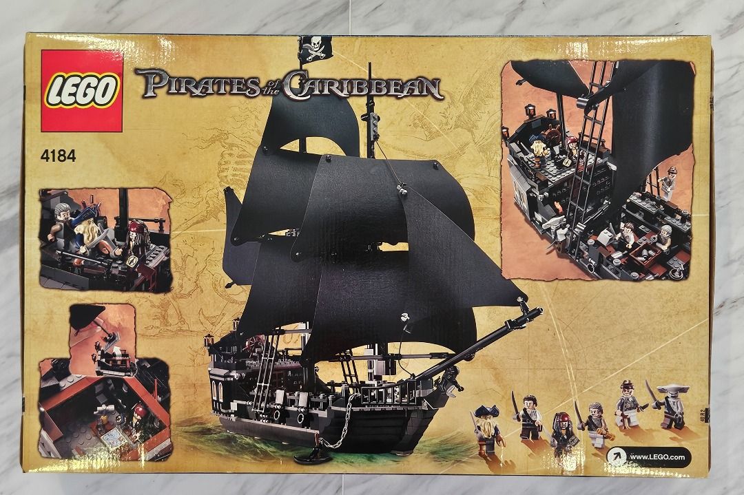 Lego 4184 The Black Pearl Pirates of the Caribbean, Hobbies & Toys ...