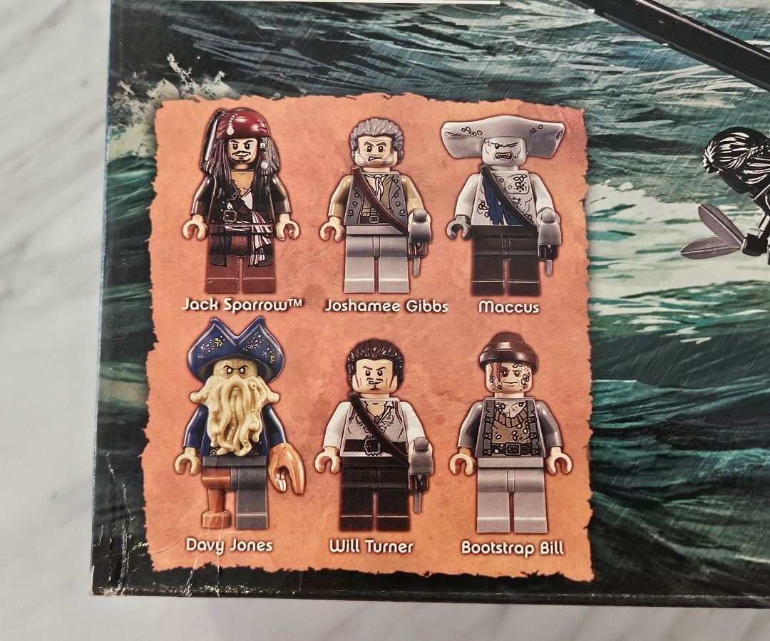 Lego black pearl minifigures sales