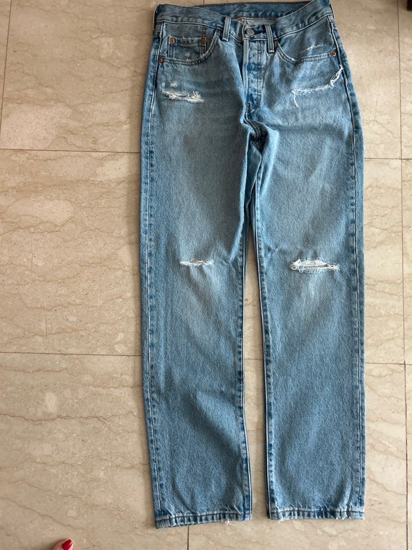 Levi 501 jeans for women Lane Change w26 L30 Women s Fashion