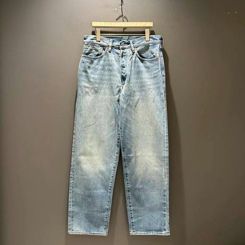 LEVI'S (R) × BEAMS / SUPER WIDE V2 JEANS (VINTAGE WASH), 男裝, 褲