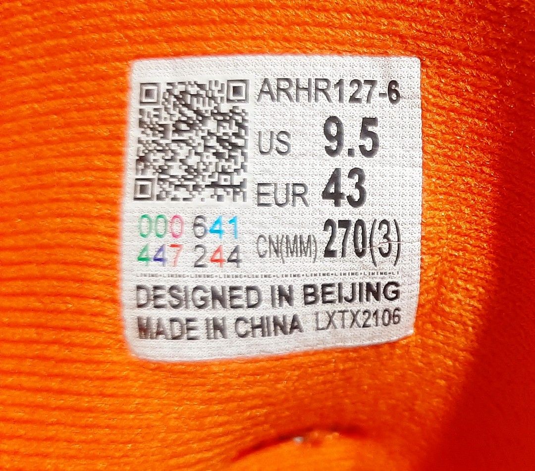 LI NING Yueying Running boost shoes 43 eur 9.5 us men Original pair 700 pesos