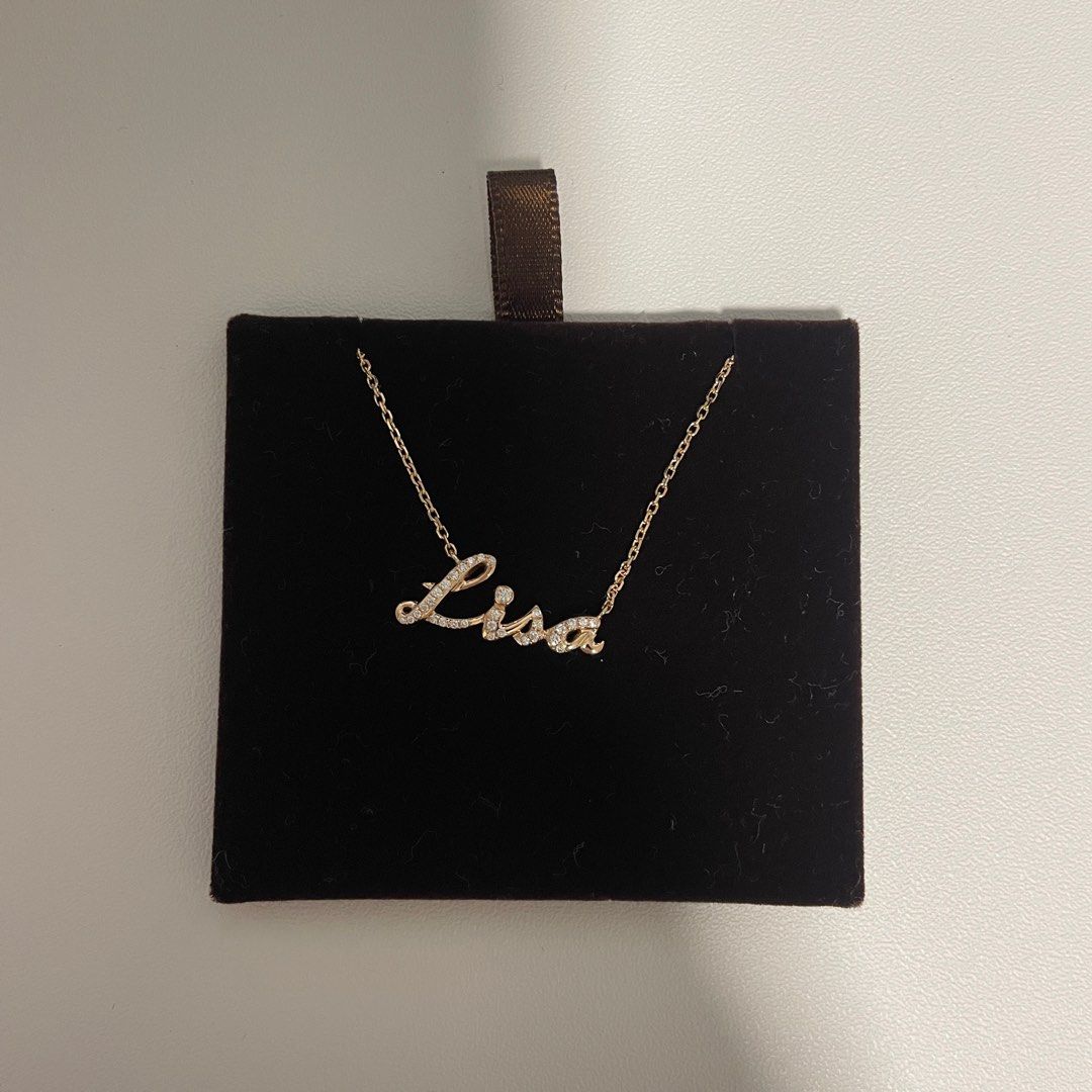 Lisa cheap name necklace