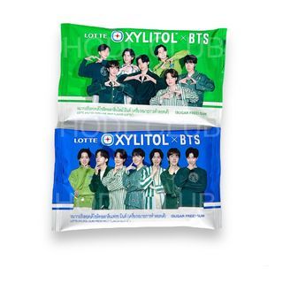 Lotte xylitol x BTS 11.6g mint chewing gum