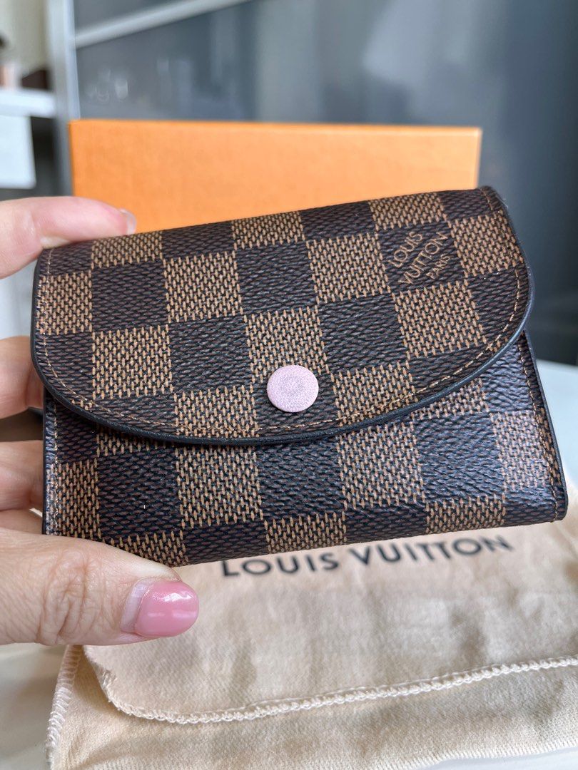 Rosalie coin purse damier ebene deals