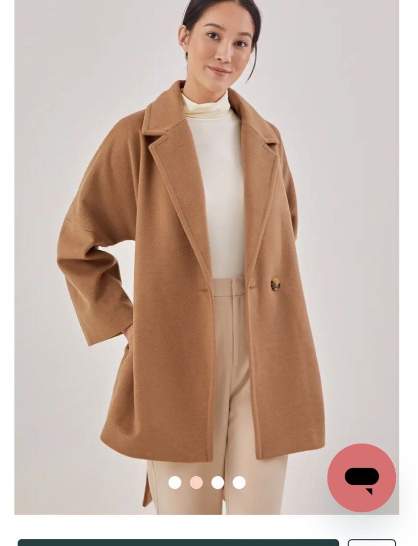 Love Bonito Caramel winter coat