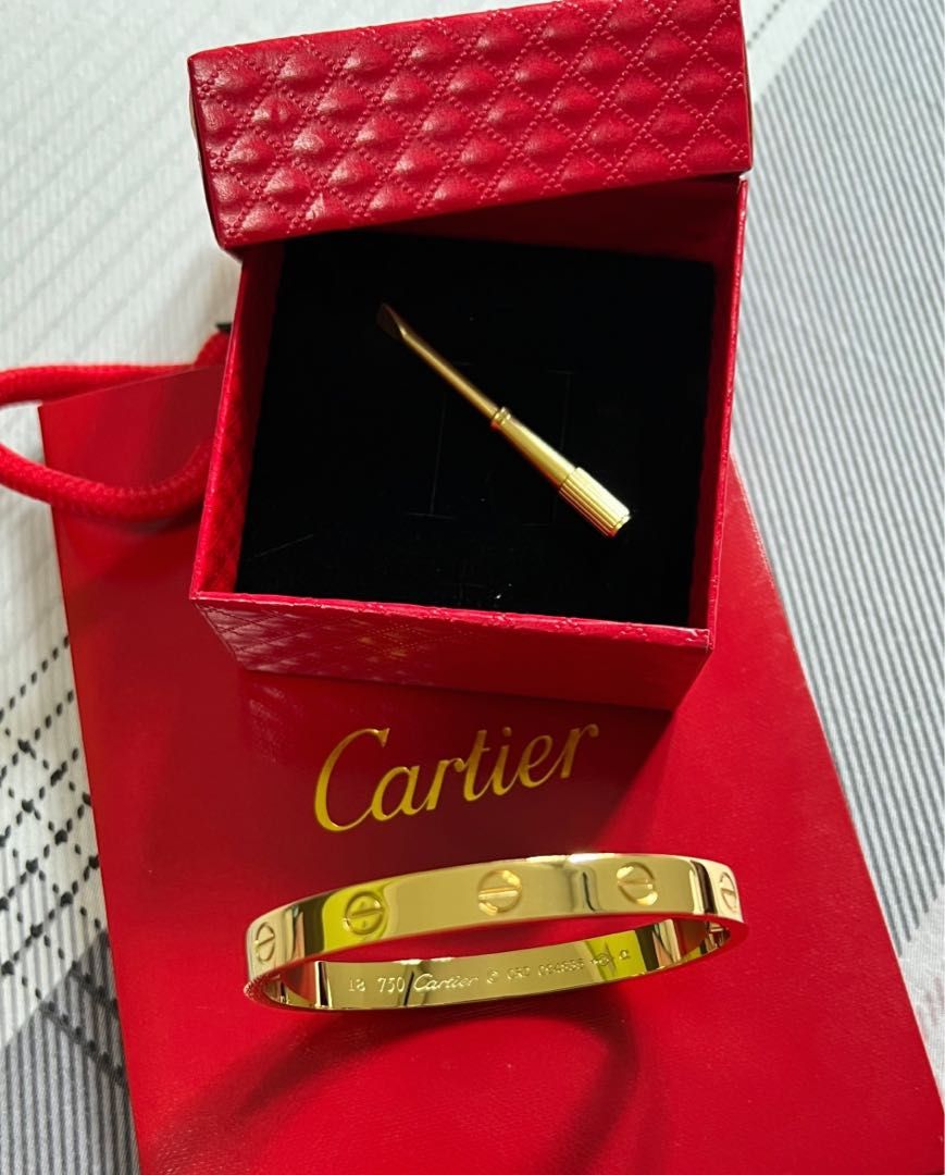 Love bracelets cartier, Women's Fashion, Jewelry & Organisers