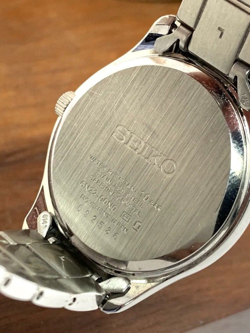 Seiko water resistant 10 bar stainless steel price online