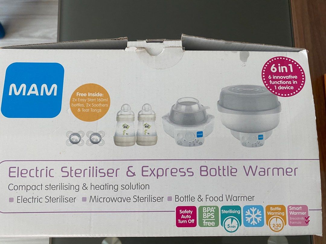 Mam store electric steriliser