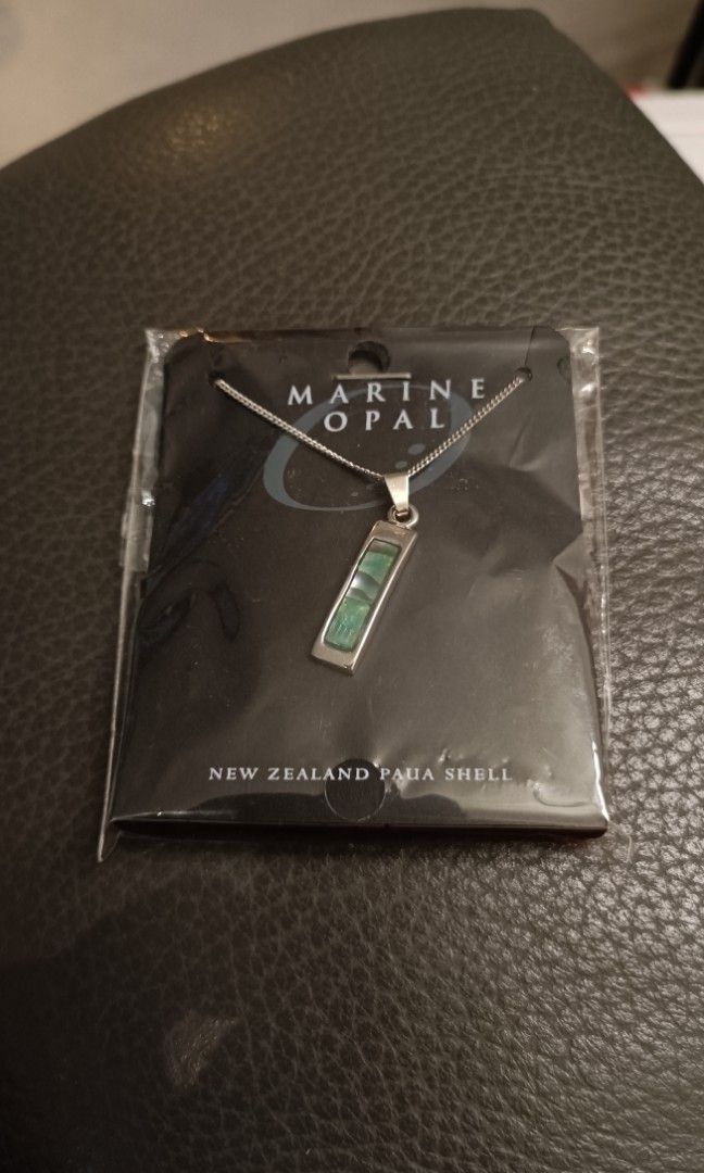 Marine opal necklace outlet