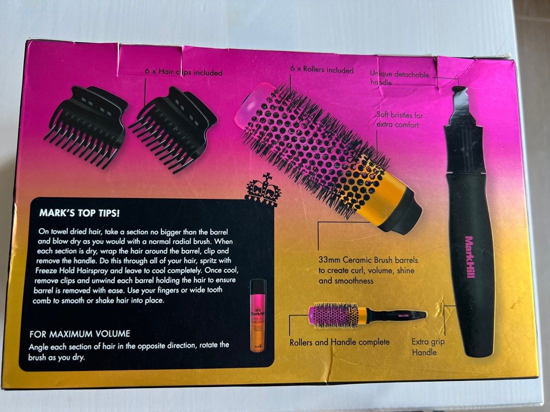Mark hill blow dry rollers 2025