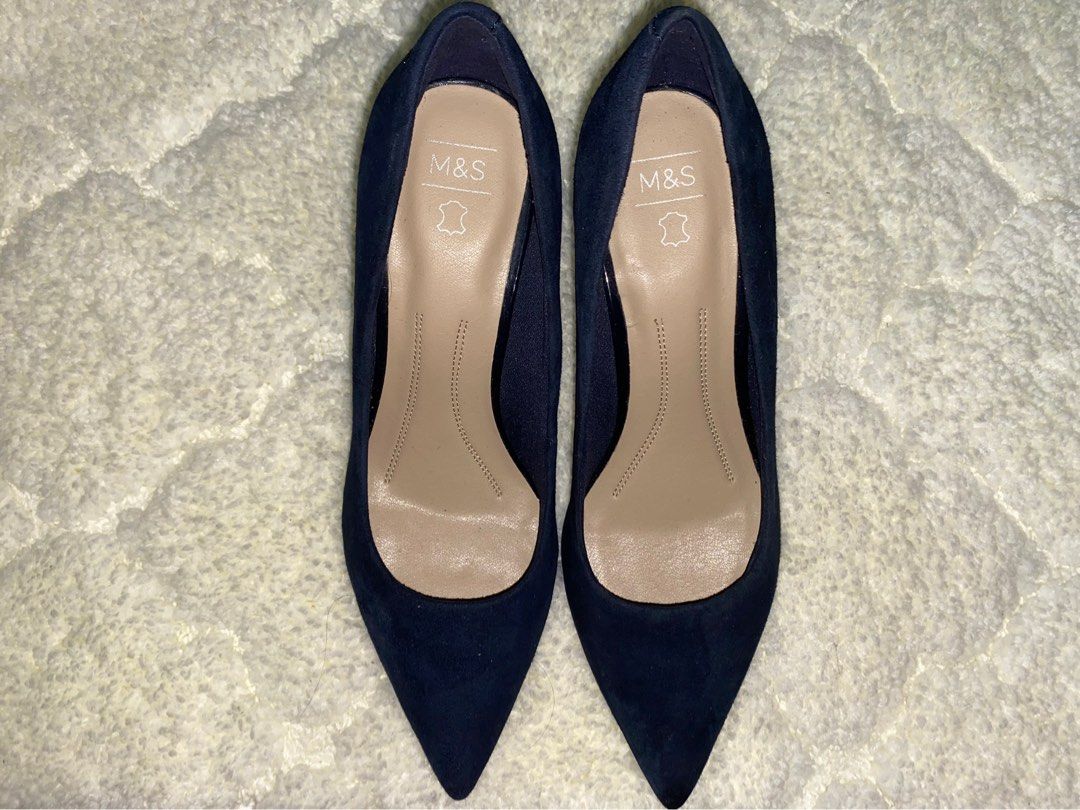 Stiletto Heel Pointed Court Shoes