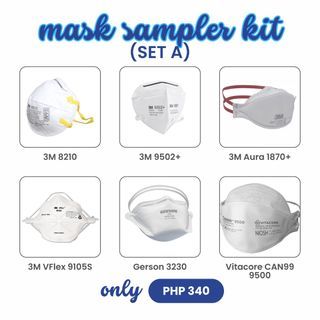 Mask sampler kit (Set A)
