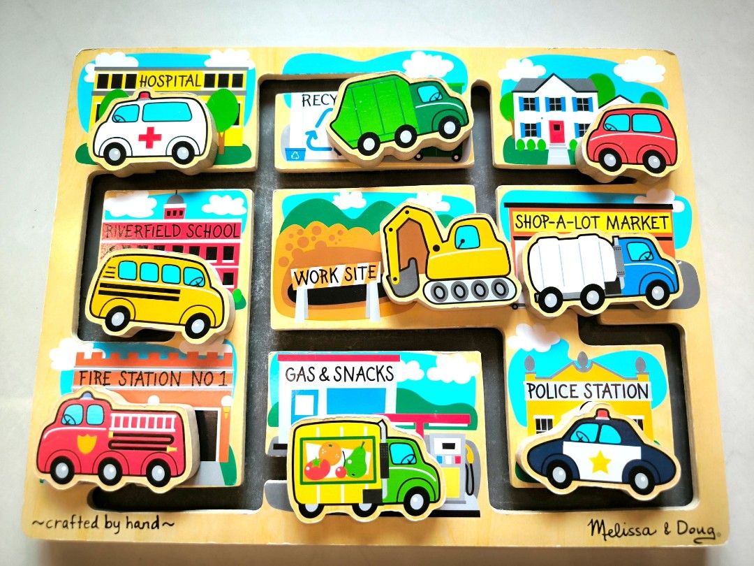 Melissa and Doug Vehicles Maze