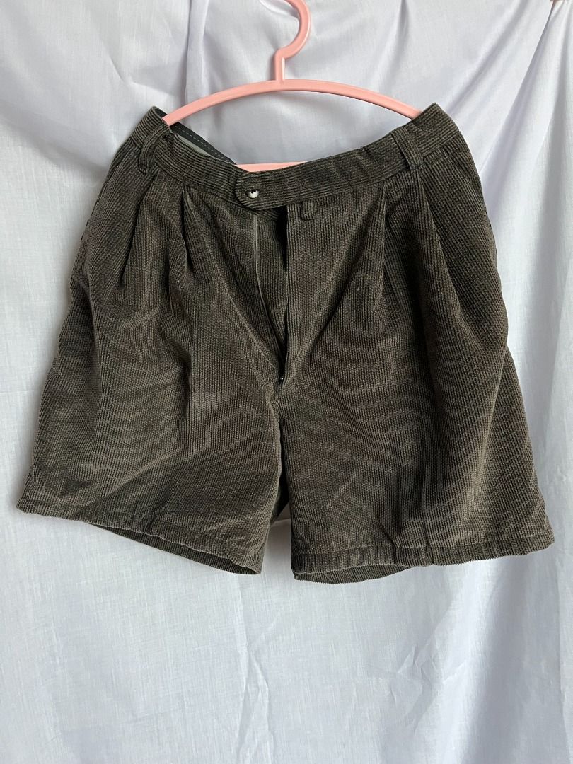 Mens corduroy shorts elastic waist store