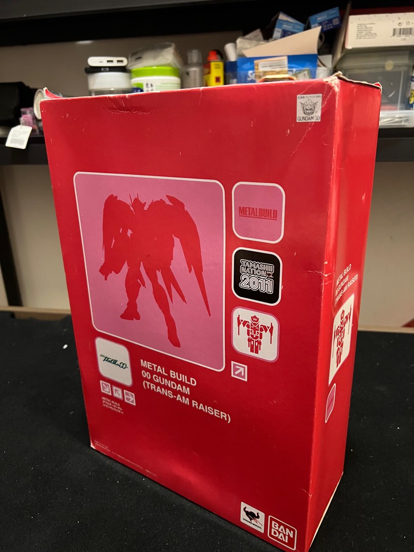 Metal build MB 00 raiser 三紅 gundam 高達 trans-am Raiser, 興趣及遊戲, 玩具 & 遊戲類 ...