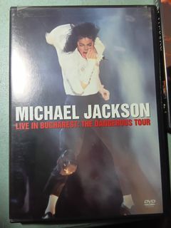 Michael Jackson live in Bucharest DVD original.  RARE.
