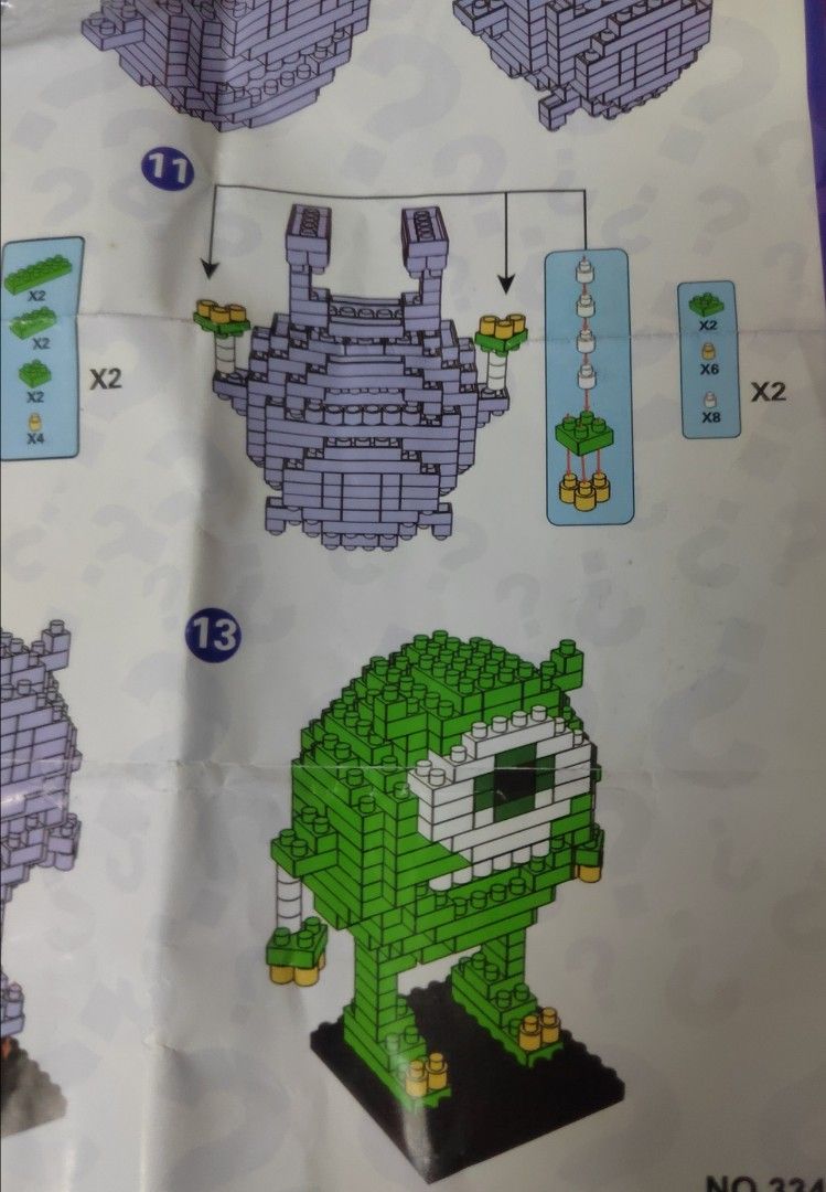 Lego mike wazowski clearance