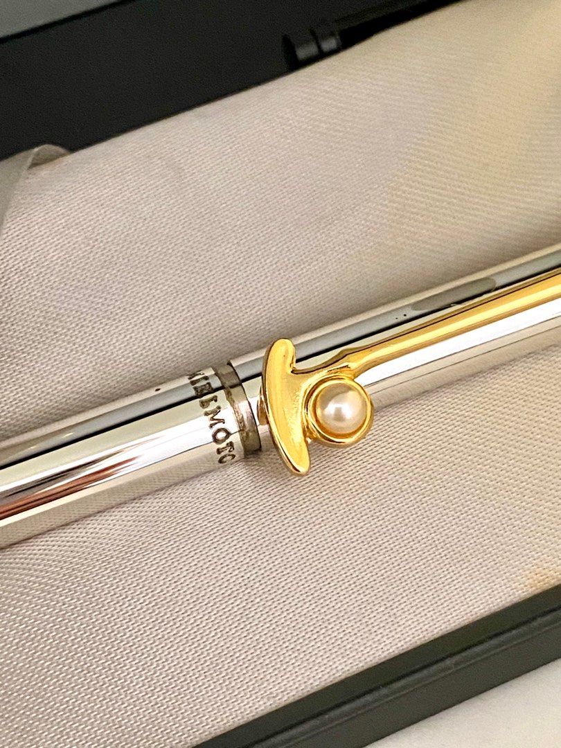 Mikimoto International Ballpoint Pen Golf Club Putter w/Pearl Ball