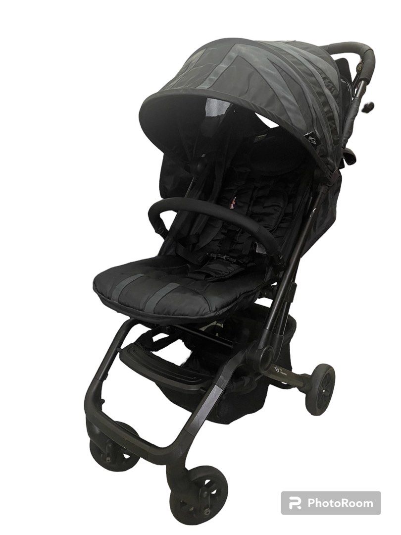 Mini by Easywalker Buggy XS Stroller Union Jack Mini Cooper Black