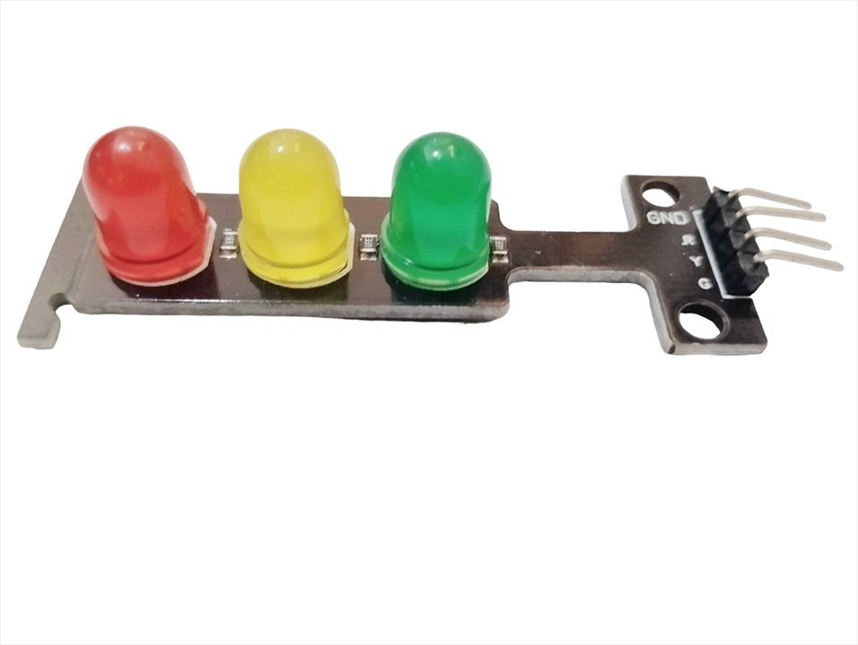 MINI LED TRAFFIC LIGHT MODULE, 5V 5mm 4-PIN, BEST FOR ARDUINO/ CREATIVE ...