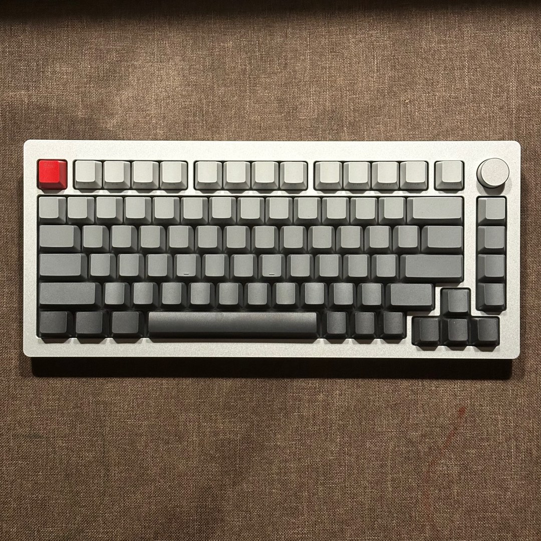 Monsgeek M1 Full Aluminum with akko v3 pro cream yellow, Computers