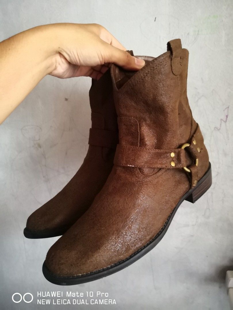 Mossimo cowboy boots 7uk 41eur Women s Fashion Footwear Boots