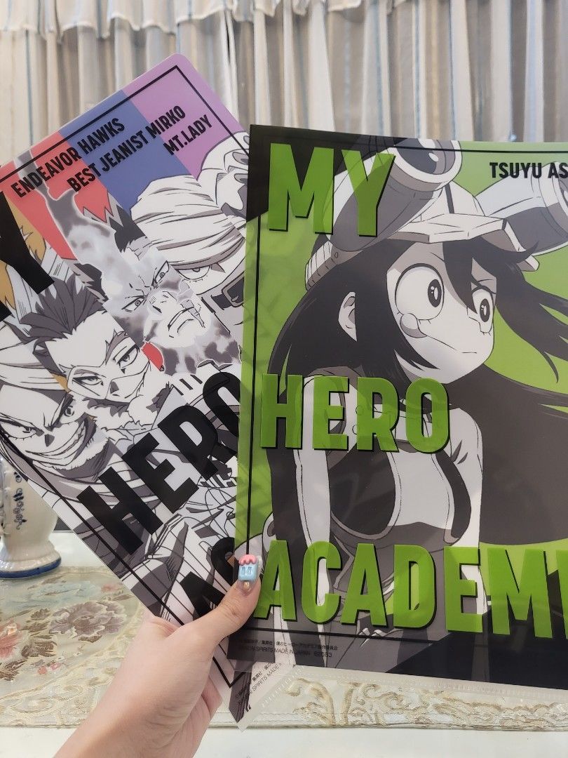 My Hero Academia 2 Pcs. Folder Bundle (Category: Comics & Manga) located in San Fernando. Submitted by jpmarketplace2023 (Listing ID 1277959244, Image 1). Description: -My Hero Academia 2 pcs. folder bundle for only PHP120 -Authentic from Japan.