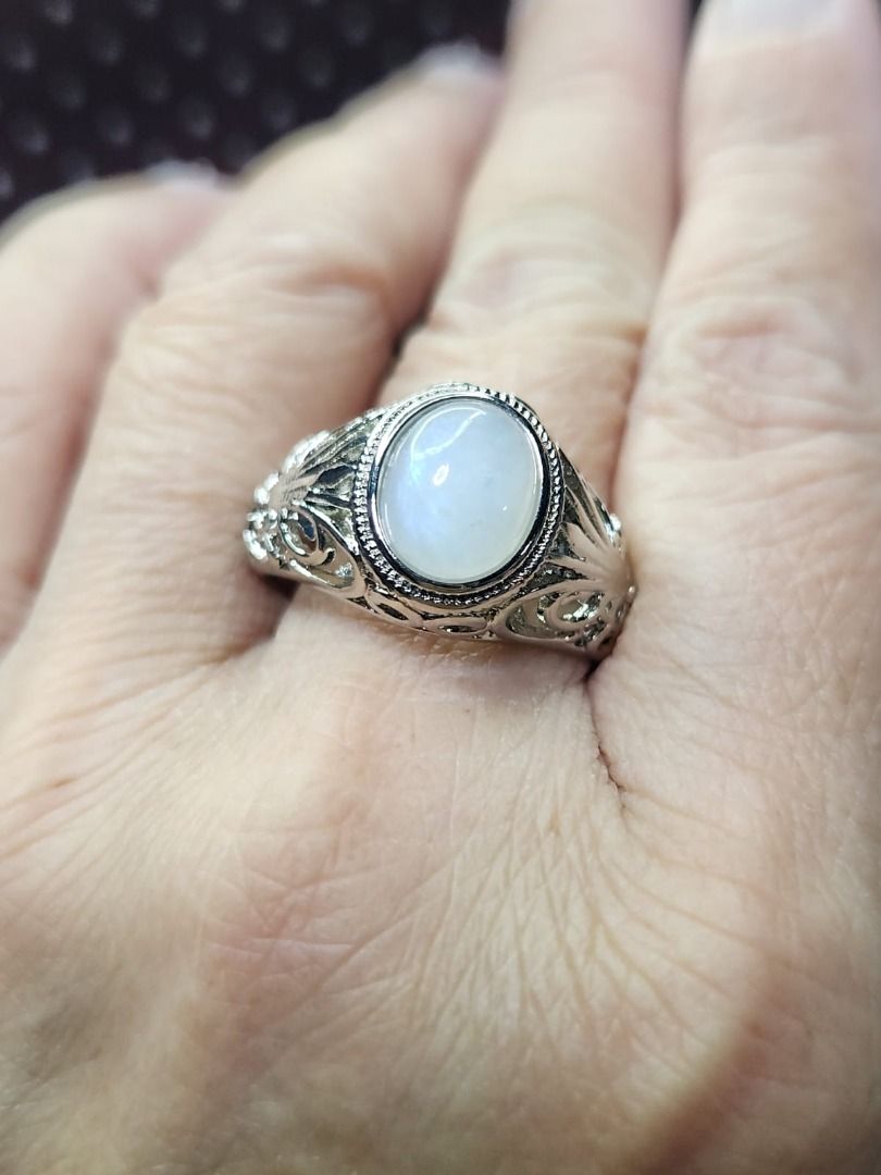 Mens discount adjustable ring