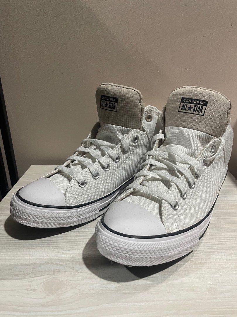 Converse street mid white shop