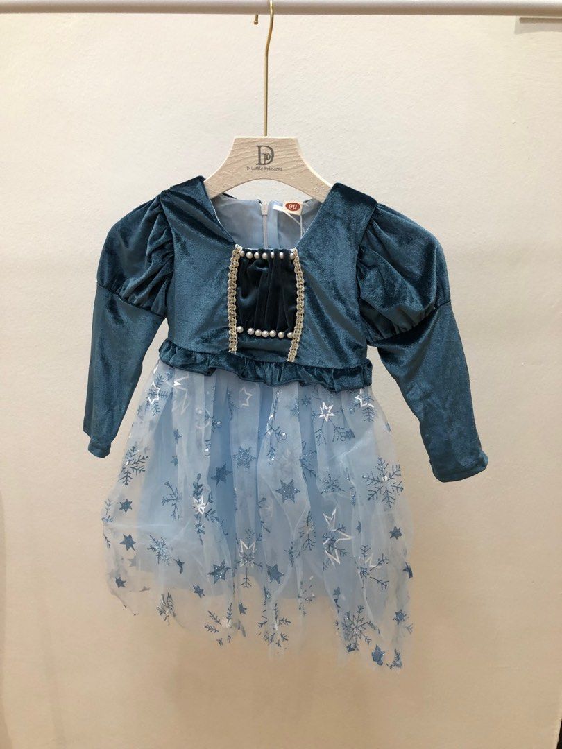 Newborn hot sale elsa costume