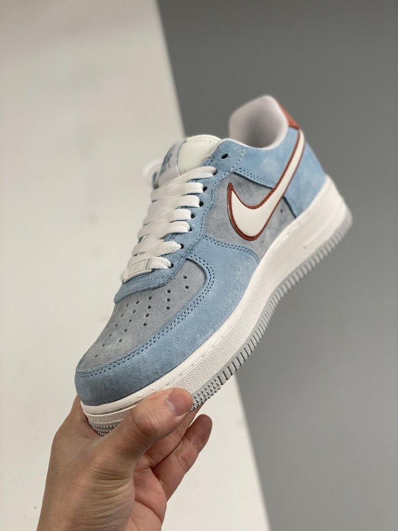Air force 1 best sale low blue grey