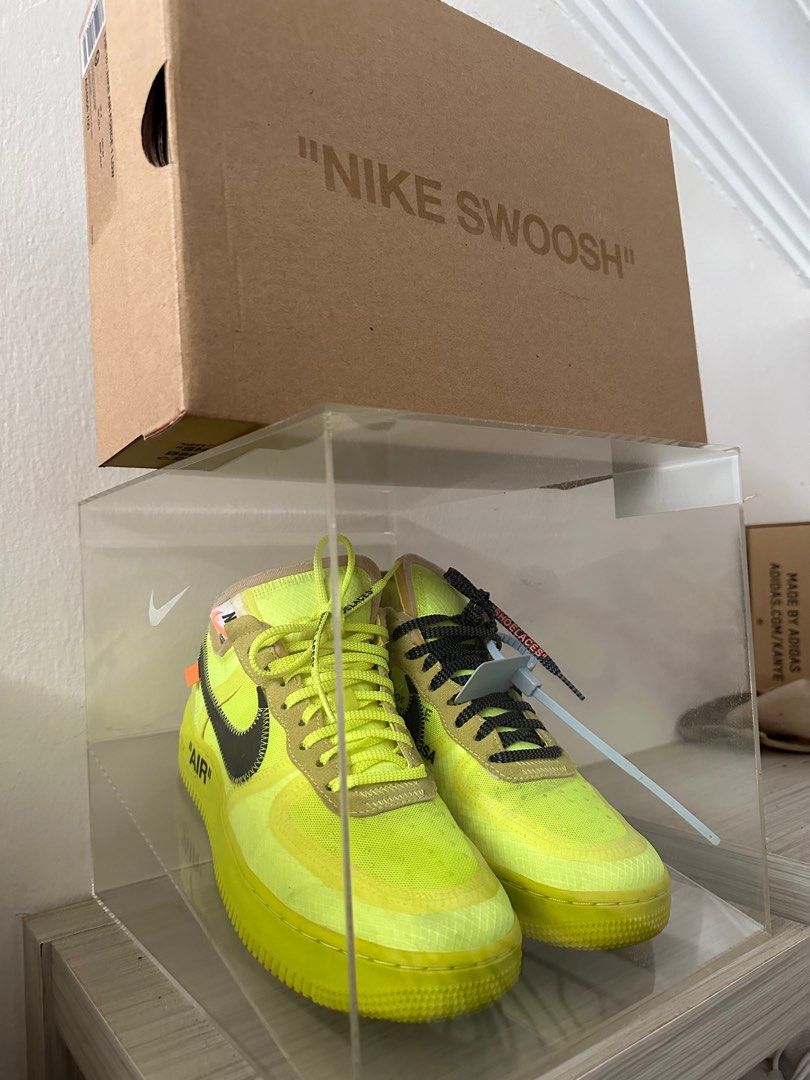 Air force 1 store off white volt retail