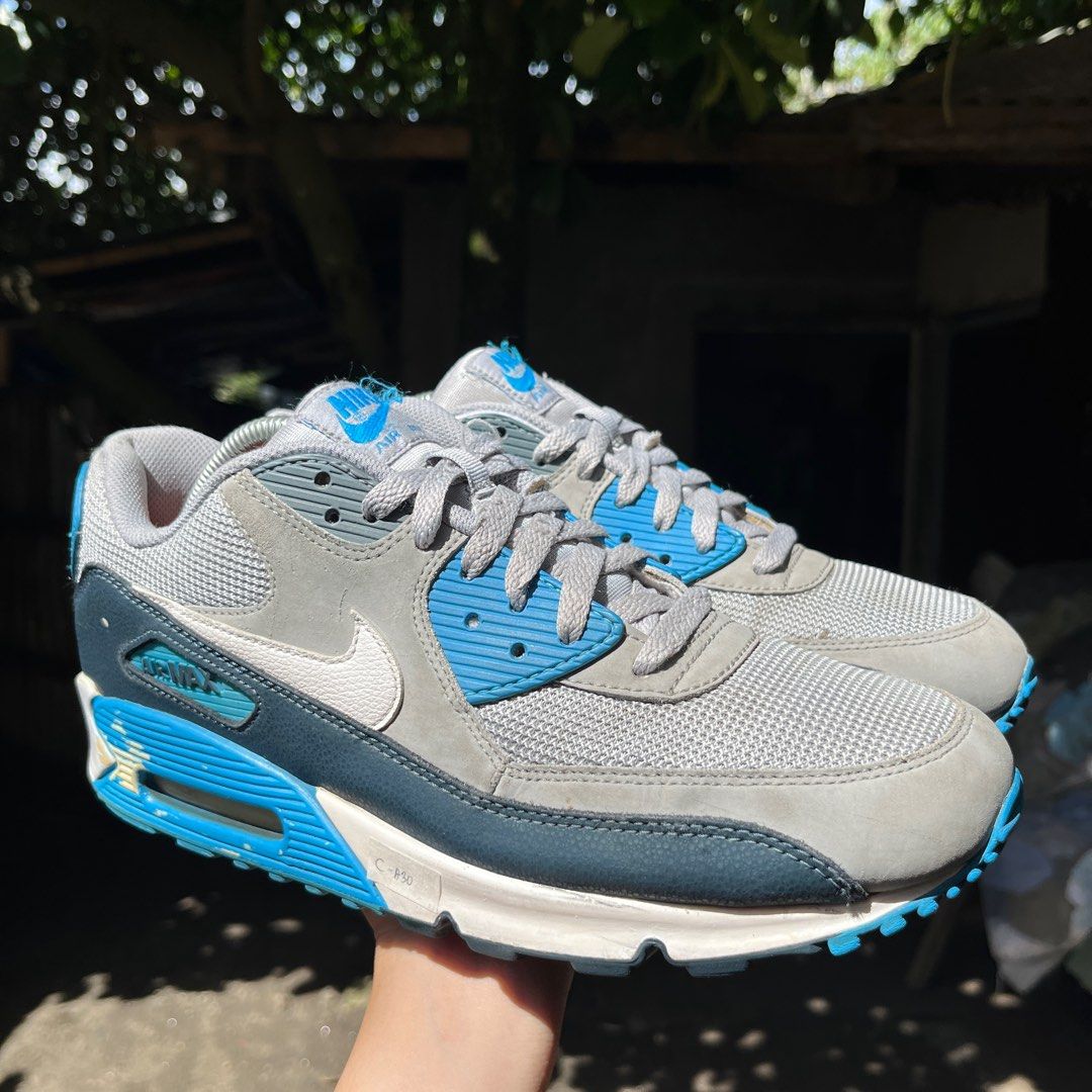Nike air max cheap 9 essential white blue