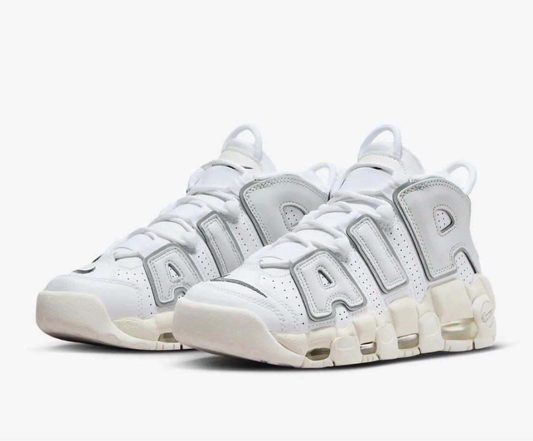 NIKE AIR More Uptempo Sneaker White Navy Carousell