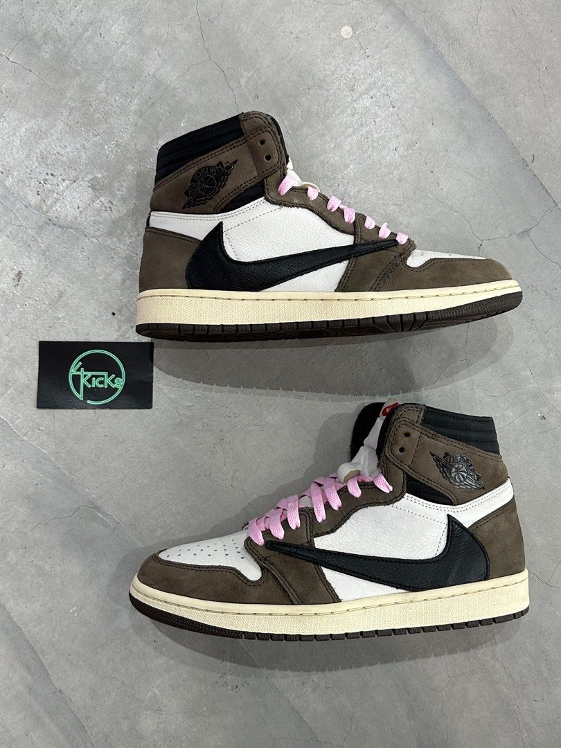 Nike Jordan Aj 1 Travis Scott Mocha Men s Fashion Footwear