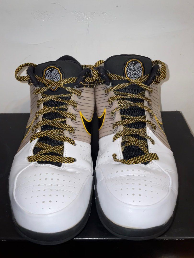 Nike Kobe 4 Protro White Black Del Sol Us8 Carousell