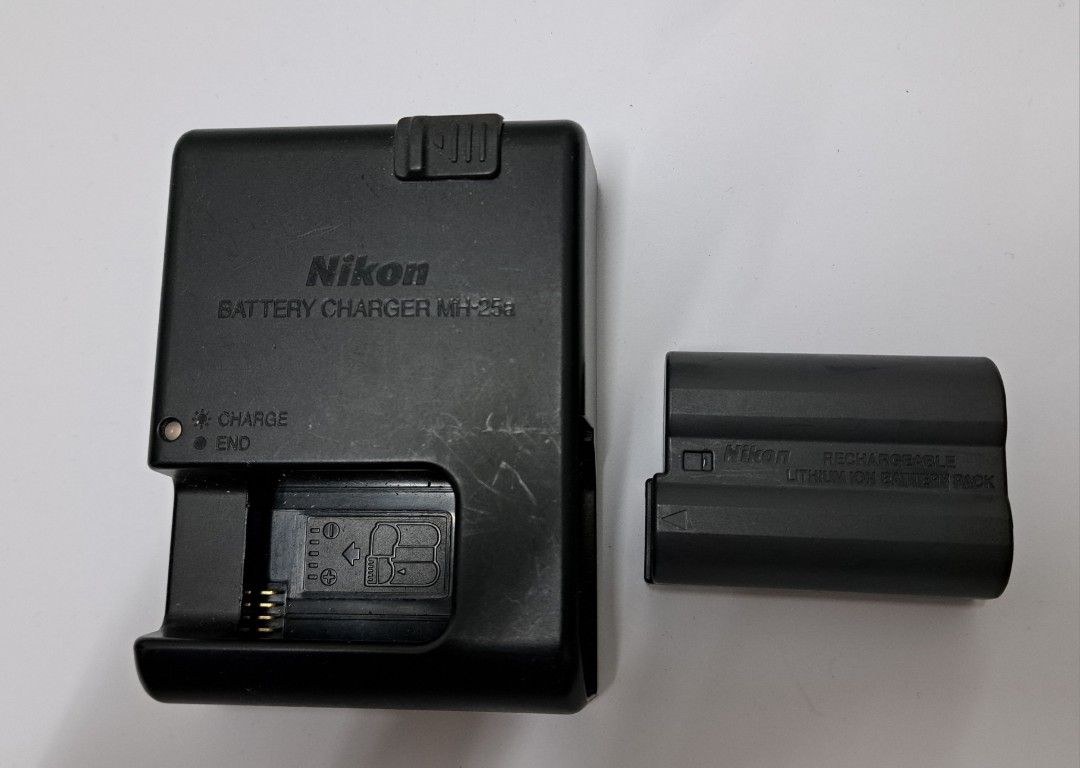 Nikon MH-25a 原廠充電器，en-el15b 原廠電池v1 z5 z6 z7 d850, 攝影