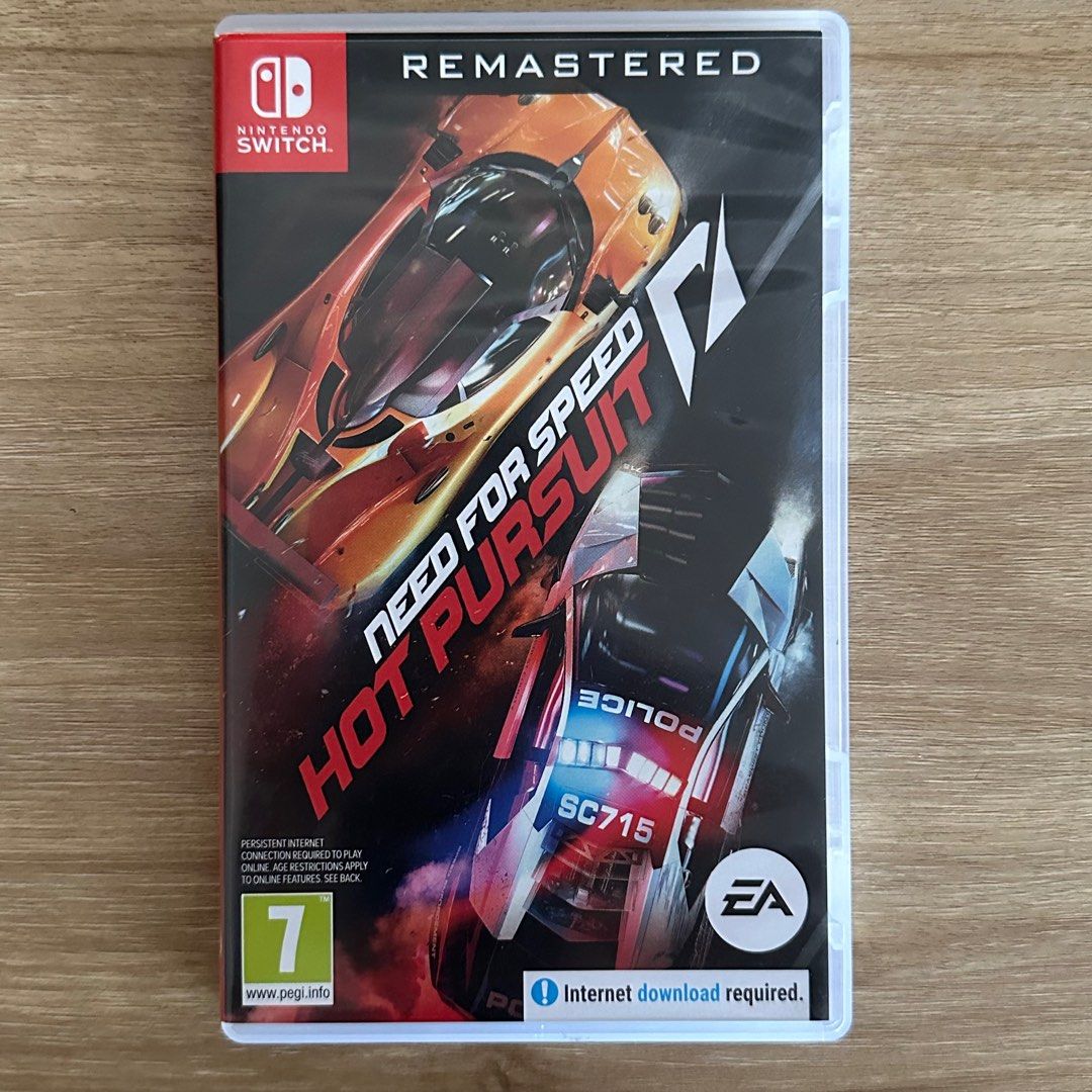 Nintendo Switch NFS Need For Speed Hot Pursuit, Video Gaming, Video ...