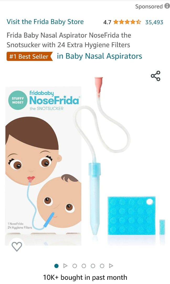 Nosefrida nasal aspirator in stores on sale