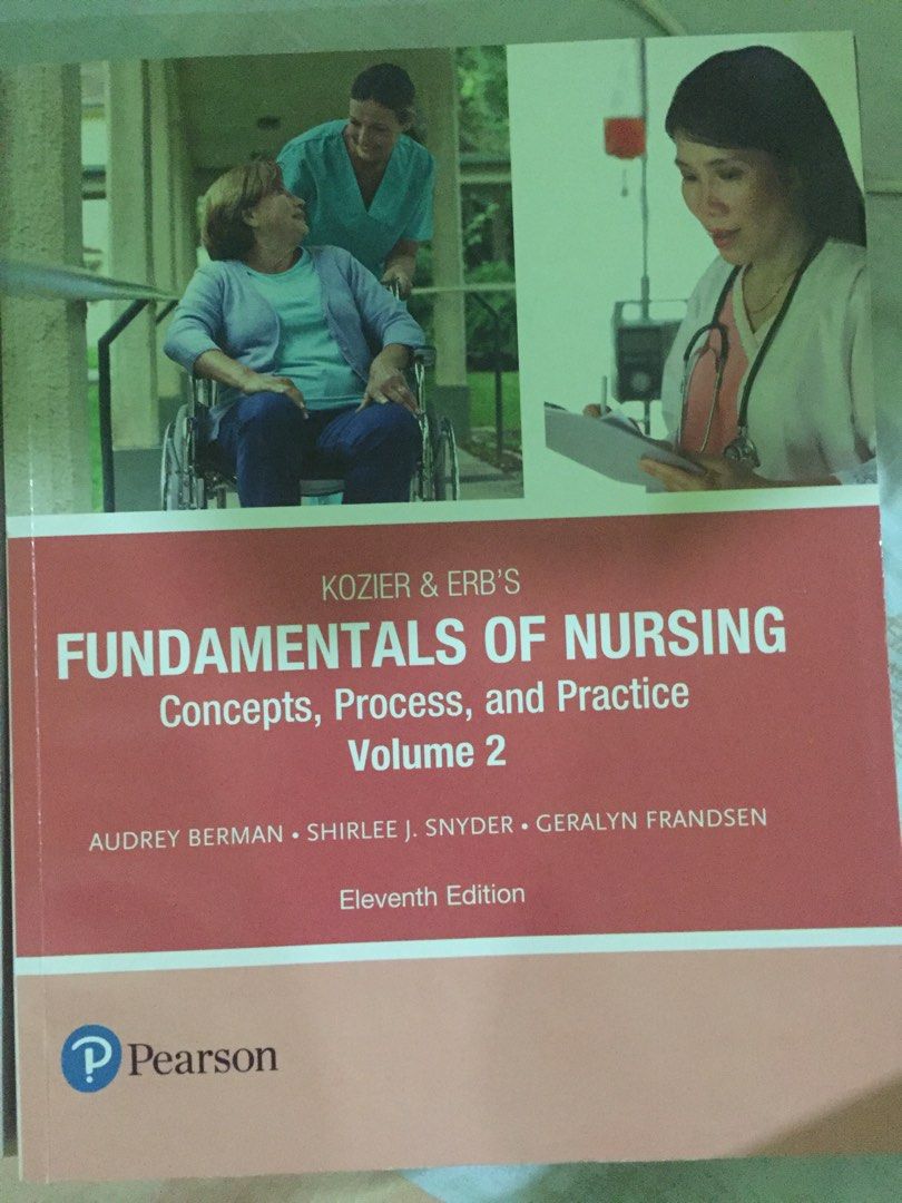 nursing books bundle (fundamentals of nursing vol.1-2, nursing pocket ...