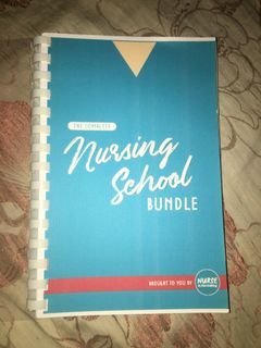 NURSING SCHOOL BUNDLE BOOK